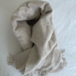 Artizia Cream Cashmere Scarf